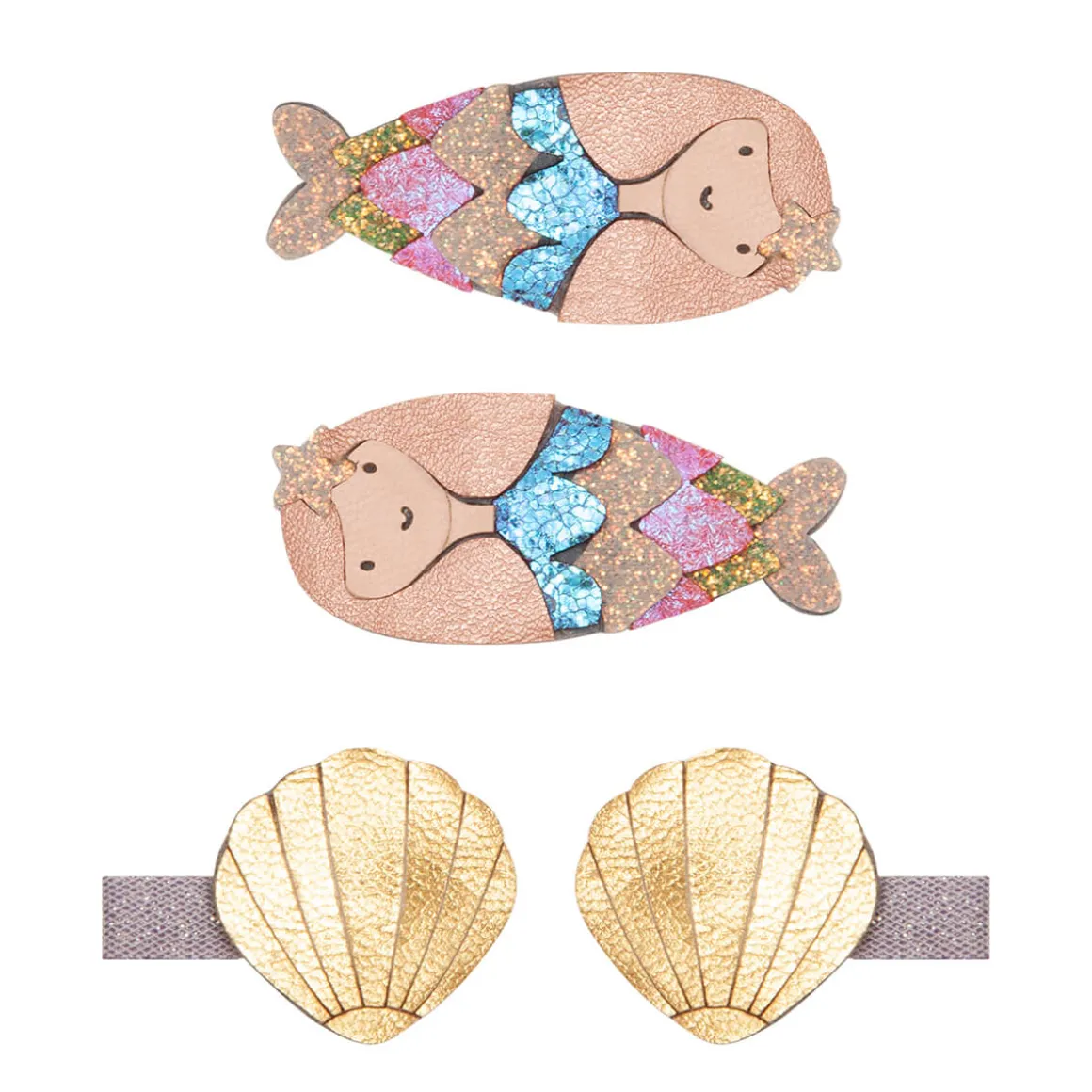 Mermaid Clic Clac Hair Clips by Mimi & Lula