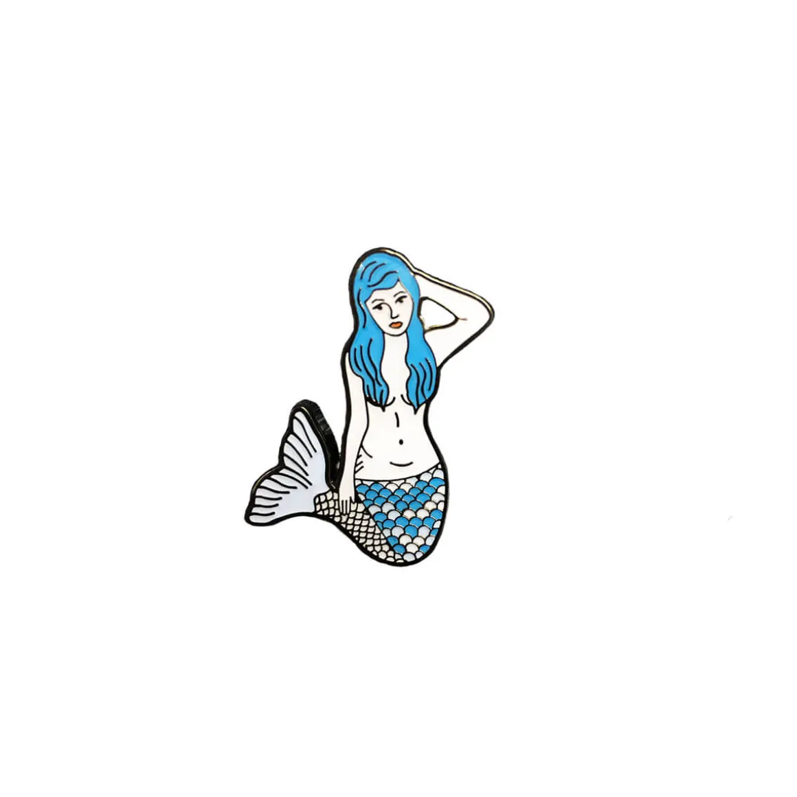Mermaid Enamel Pin by Rosie Wonders
