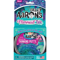 Mermaid Tale Glowbrights Thinking Putty by Crazy Aarons