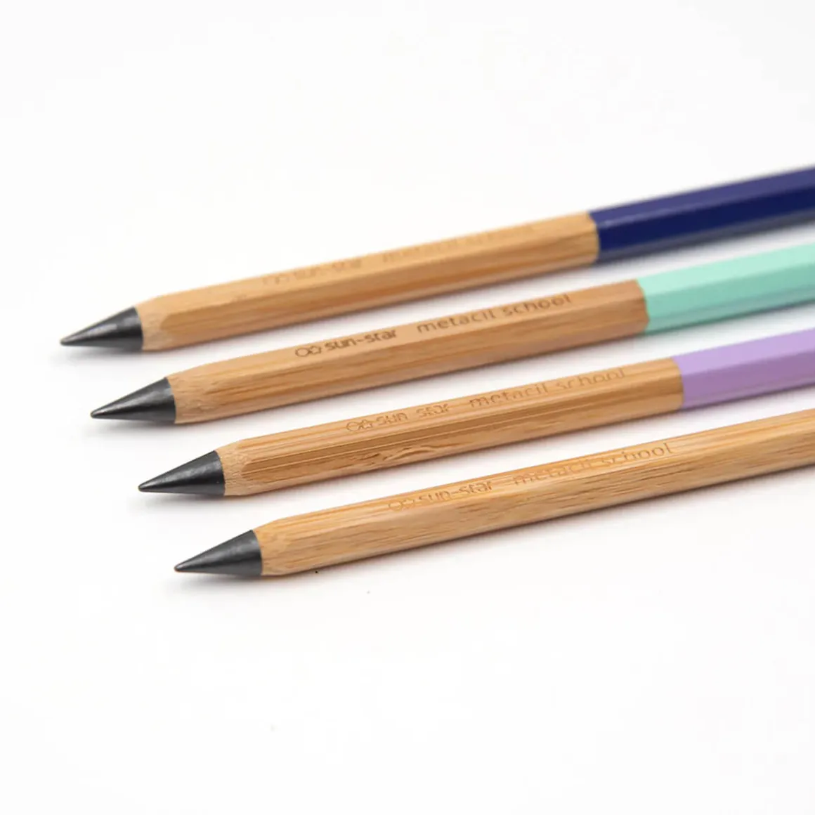 Metacil School Bamboo Pencil by Sun-Star Japan