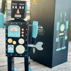 Metiaris Bot Wind Up Tin Robot (Limited Edition) by Mr & Mrs Tin