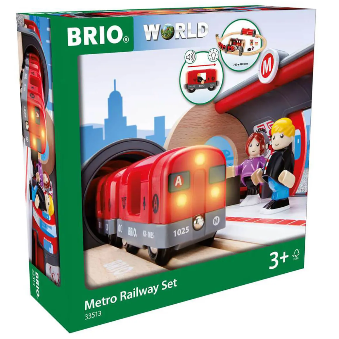 Metro Railway Set by Brio
