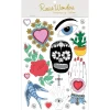 Mexico Temporary Tattoos (A5 Size) by Rosie Wonders