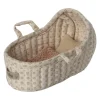 Micro Carrycot for Baby Mouse / Bunny (13cm) in Natural by Maileg