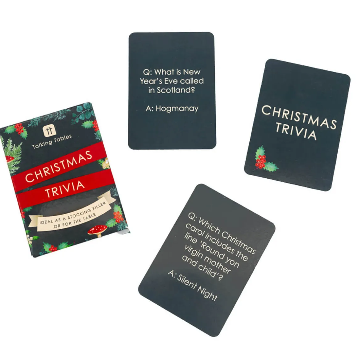 Midnight Forest Christmas Trivia Box by Talking Tables