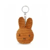 Miffy Corduroy Flat Keyring in Cinnamon (10cm) by Bon Ton Toys