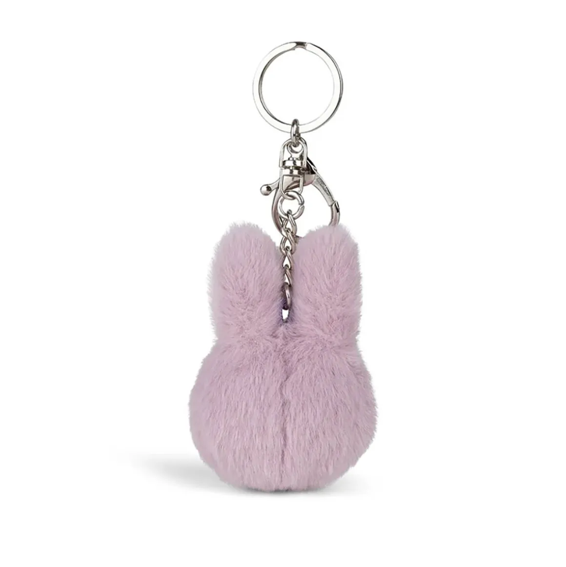 Miffy Fuzzy Keyring in Lilac (8cm) by Bon Ton Toys