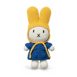 Miffy In Her Blue Coat And Yellow Hat by Miffy Handmade