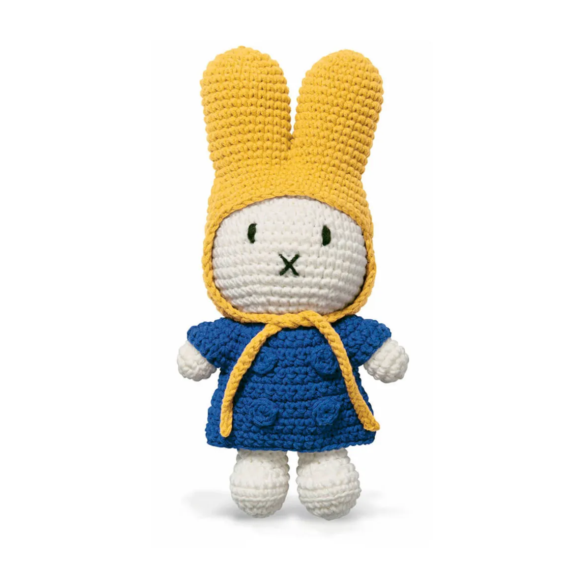 Miffy In Her Blue Coat And Yellow Hat by Miffy Handmade