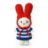 Miffy In Her Blue Striped Dress And Red Hat by Miffy Handmade