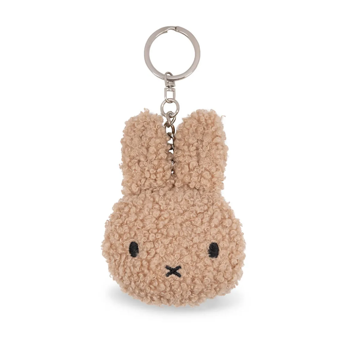 Miffy Tiny Teddy Recycled Keyring in Beige (10cm) by Bon Ton Toys