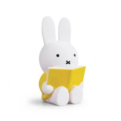 Miffy With Book Money Box in Yellow (19cm) by Atelier Pierre