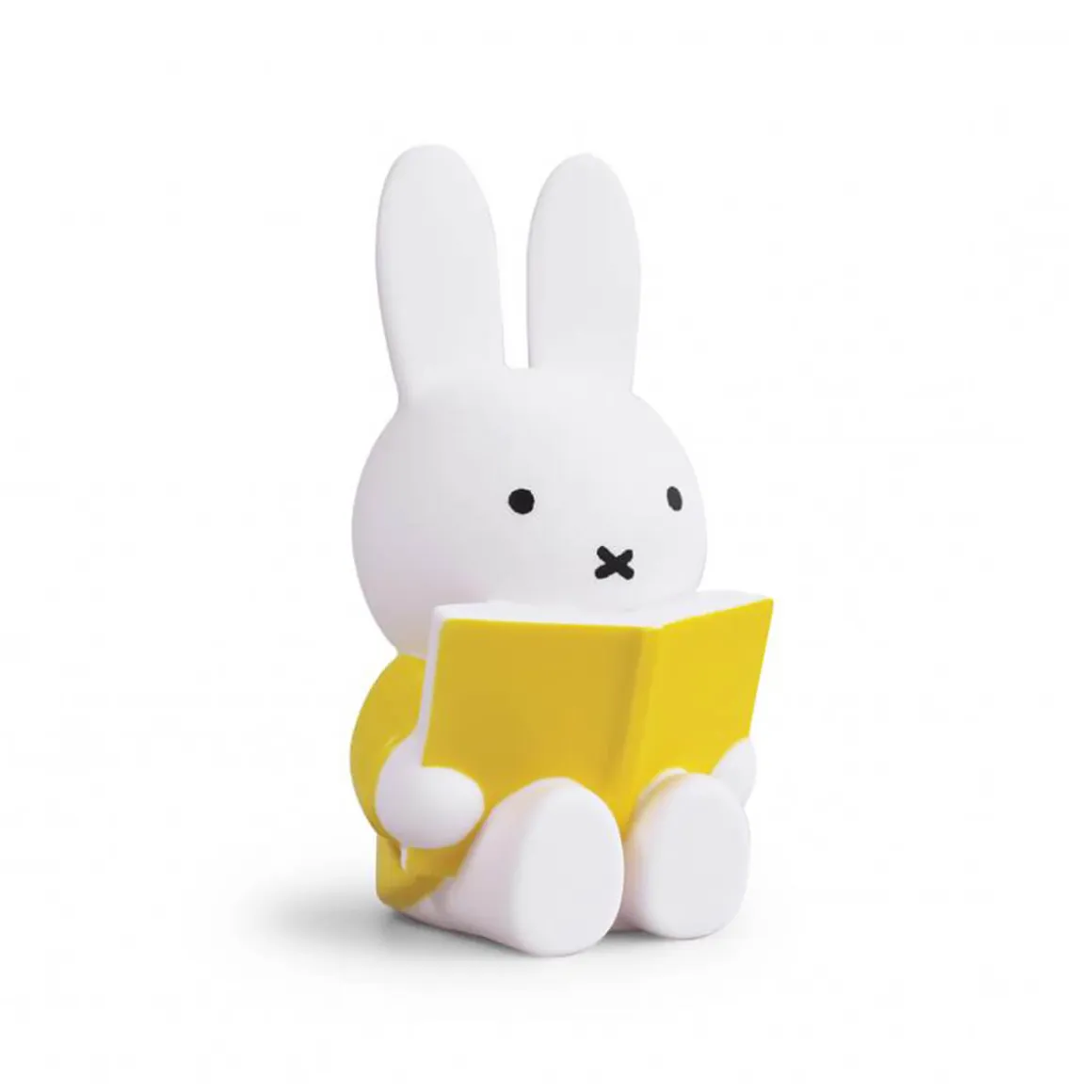 Miffy With Book Money Box in Yellow (19cm) by Atelier Pierre