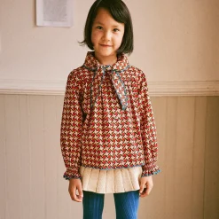 Miki Top in Berry Lattice by Misha & Puff