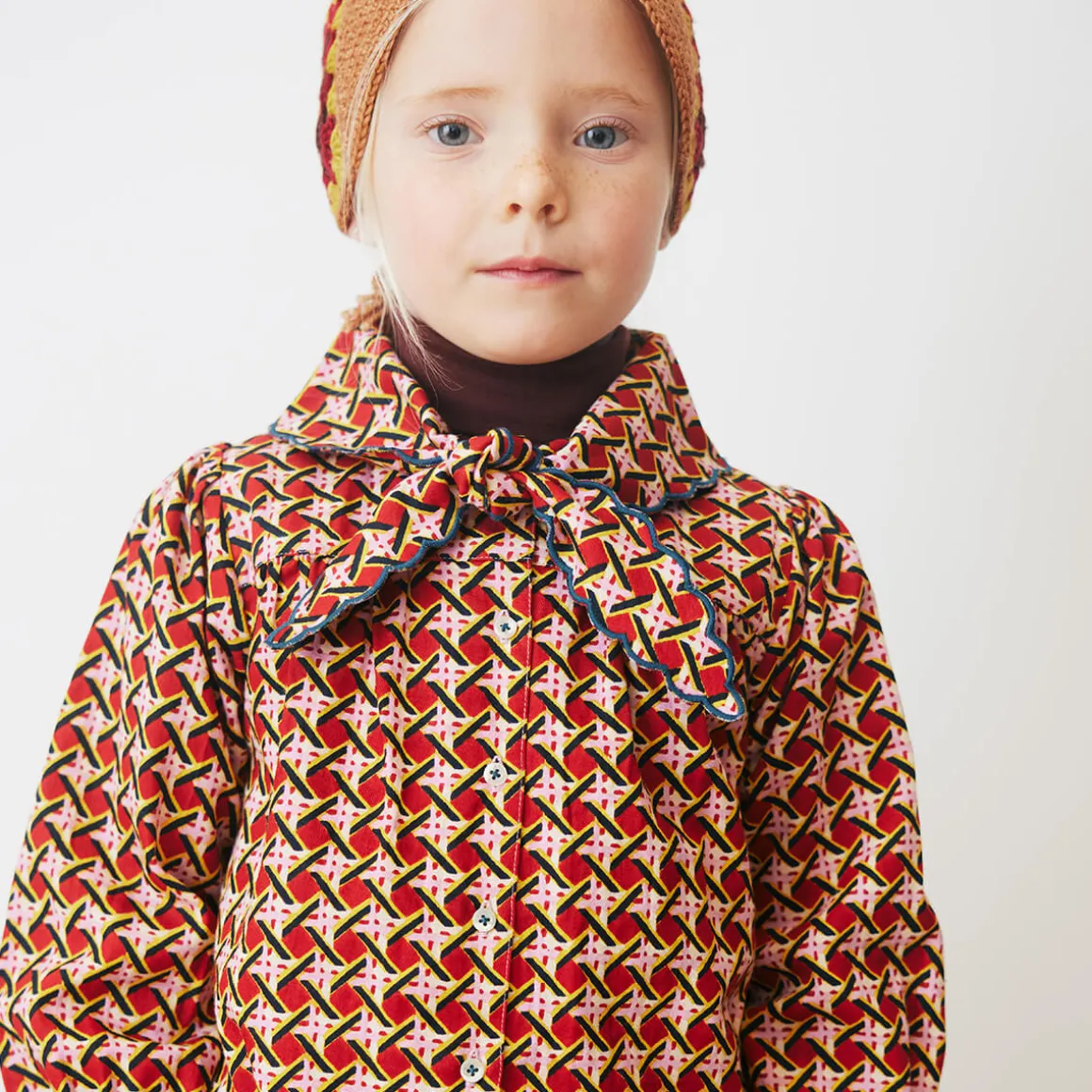 Miki Top in Berry Lattice by Misha & Puff