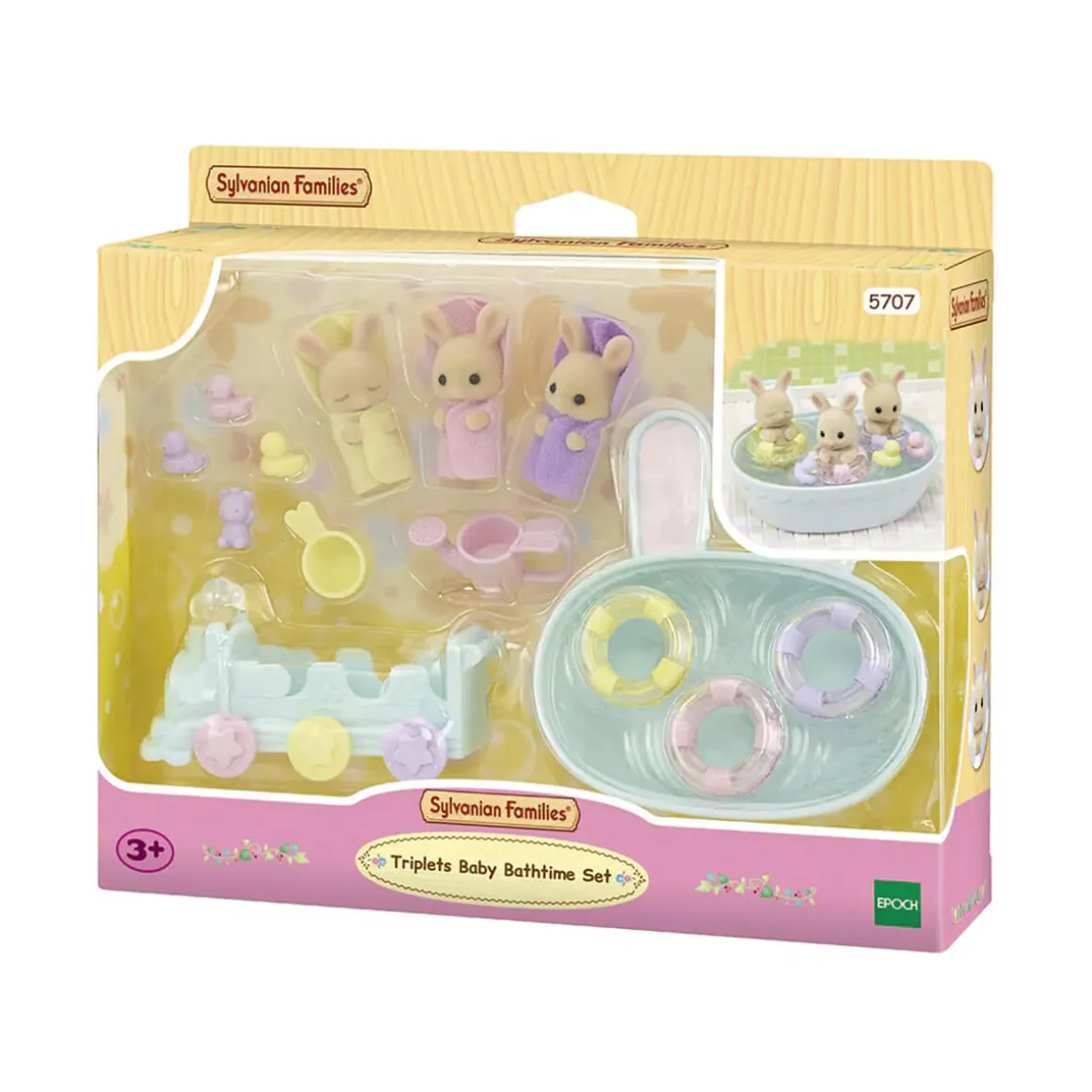 Milk Rabbit Triplets by Sylvanian Families
