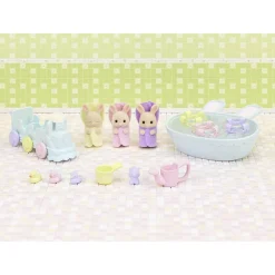 Milk Rabbit Triplets by Sylvanian Families