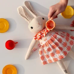 Mina Large Rabbit in Cream by Polka Dot Club