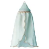 Miniature Bed Canopy in Mint by Maileg
