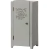 Miniature Closet With Decoration in Mint Grey by Maileg
