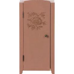 Miniature Closet With Decoration in Dusty Rose by Maileg