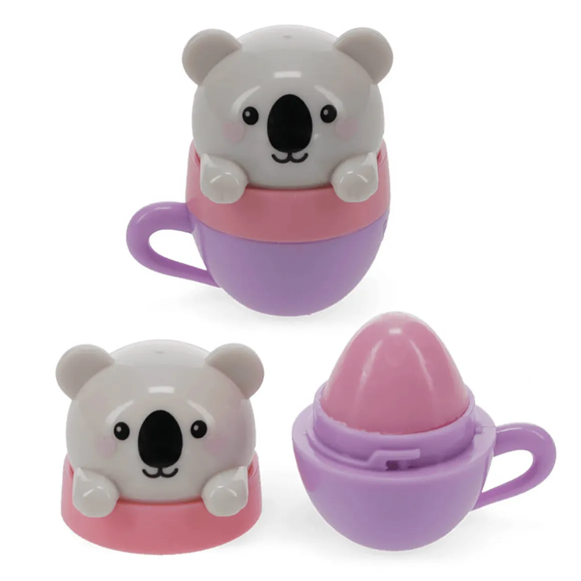 Mini Berry Scented Lip Balm Teacup Animal Friends (assorted) by Rex London