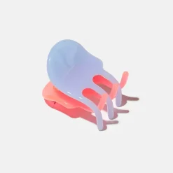 Mini Hair Claw in Blue + Pink by Chunks