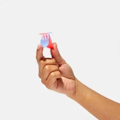 Mini Hair Claw in Blue + Pink by Chunks