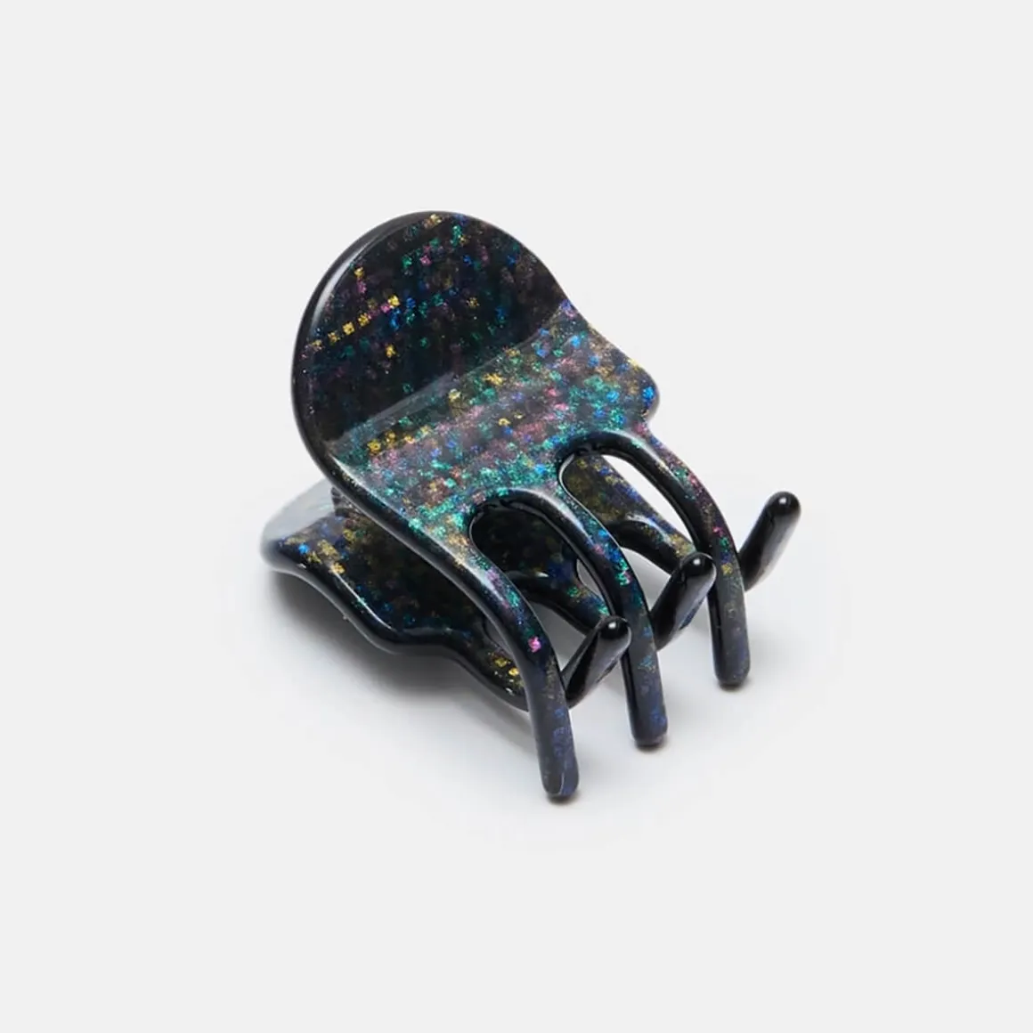 Mini Hair Claw in Dark Sparkle by Chunks