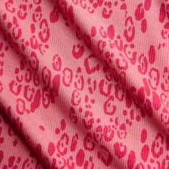Mini Leopard AOP Bike Shorts in Pink by Mini Rodini