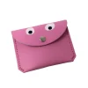 Mini Money Googly Eye Purse in Hot Pink by Ark Colour Designs