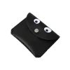 Mini Money Googly Eye Purse in Black by Ark Colour Designs