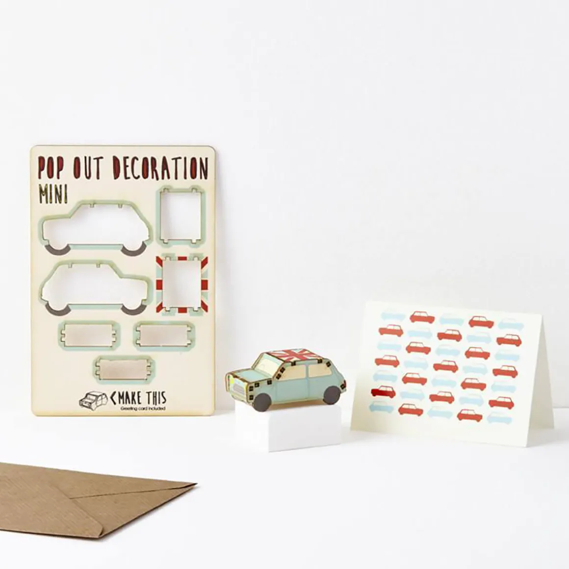 Mini Pop Out Decoration And Greetings Card by The Pop Out Card Company