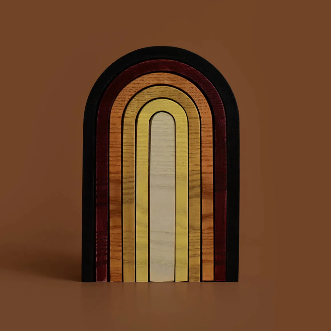 Mini Rainbow in Earthy Colours by MinMin Copenhagen