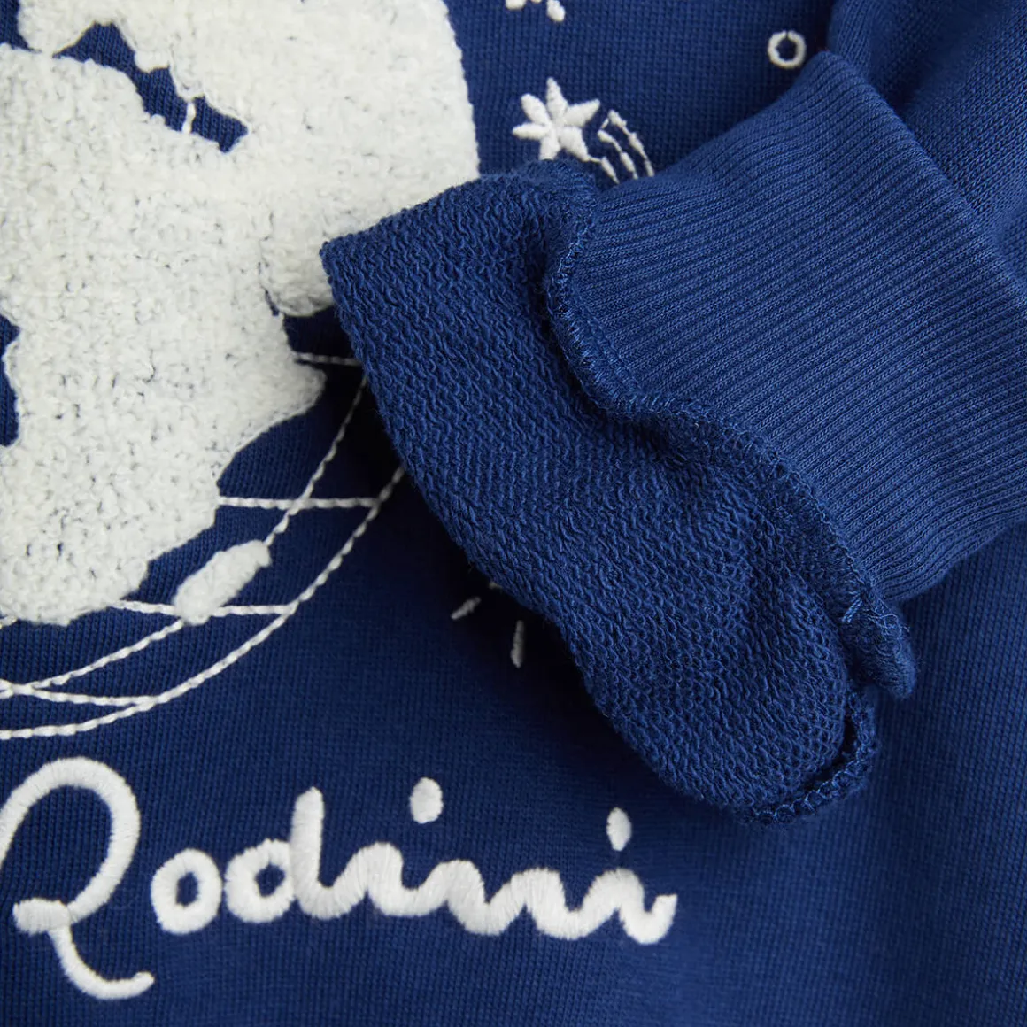 Mini Rodini Society Embroidered Sweatshirt by Mini Rodini
