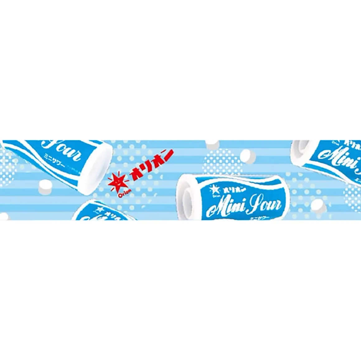Mini Sour 15mm Special Dagashi Washi Tape by MT Japan