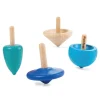 Mini Spinning Tops Set by PlanToys