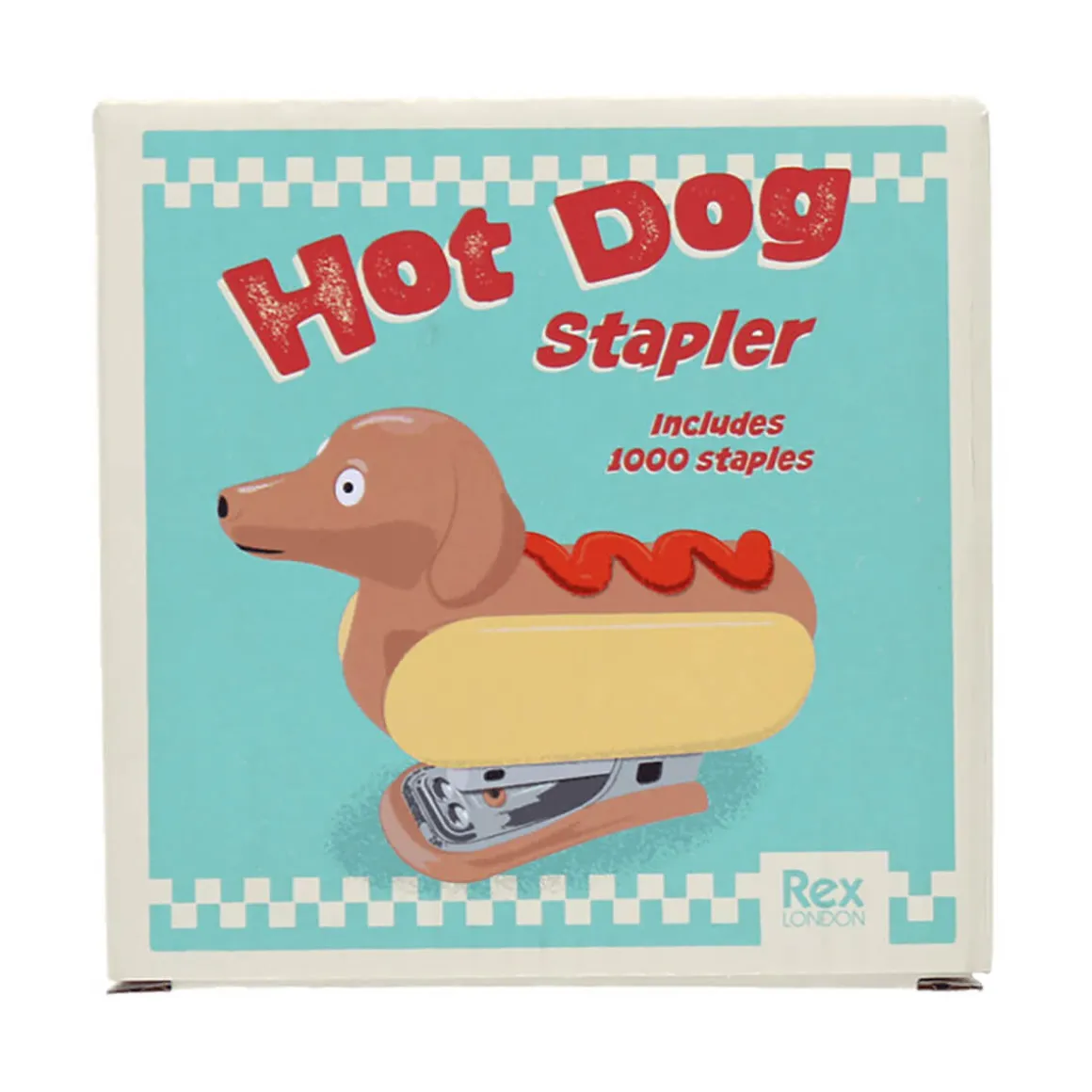 Mini Stapler Hot Dog (with 1000 staples) by Rex London