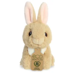 Mini Tan Bunny Eco Nation Soft Toy by Aurora