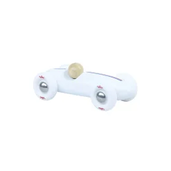 Mini Vintage Grand Prix Car in White by Vilac
