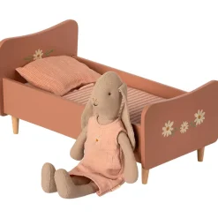 Mini Wooden Bed in Rose (Size 1 & 2 Rabbits) by Maileg