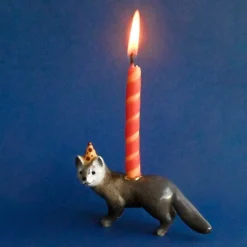 Mink Ceramic Cake Topper by Camp Hollow