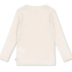 Minna Long Sleeve Top in Antique White by Konges Slojd
