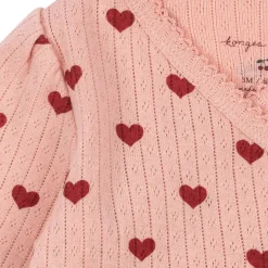 Minnie Newborn Onesie in Amour Rouge by Konges Slojd