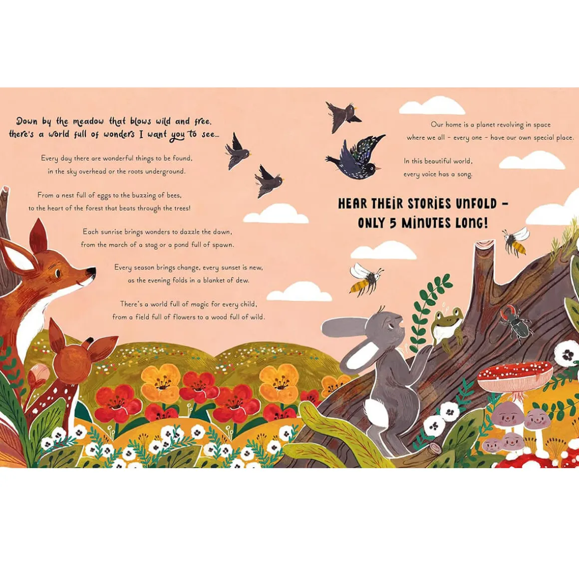 5 Minute Nature Stories by Gabby Dawnay & Mona K