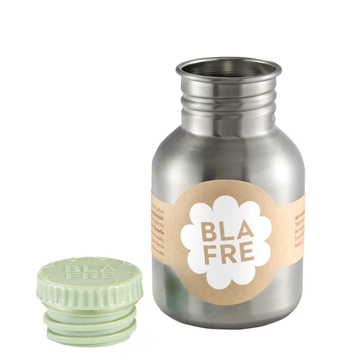 300ml Steel Bottle in Light Green by Blafre