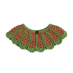 Monica Collar in Golden Brown by Kalinka