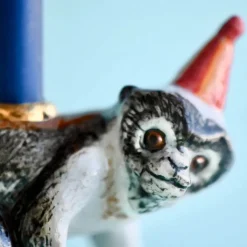 Monkey Ceramic Cake Topper by Camp Hollow