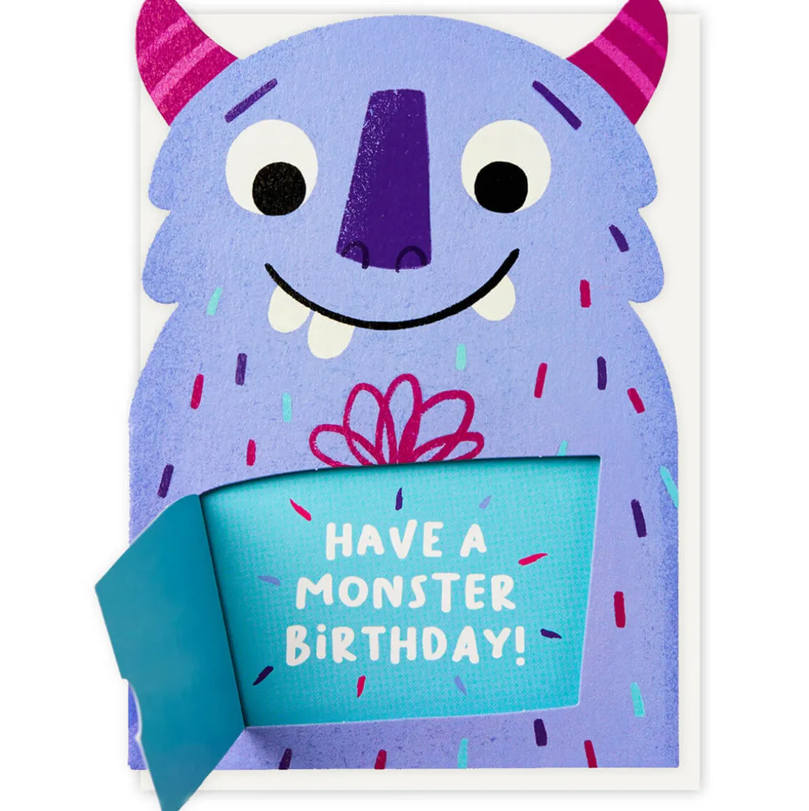 Monster Birthday Greetings Card by Stormy Knight
