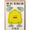 Monster Pop Out Decoration And Greetings Card by The Pop Out Card Company